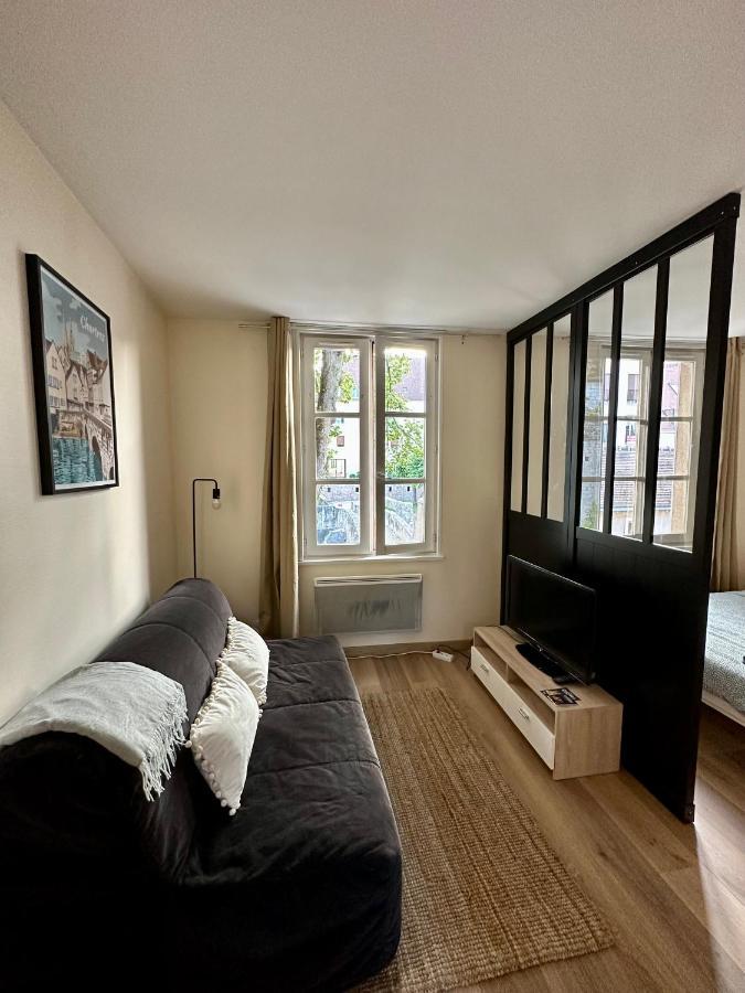 Appartement Bords De L'Eure Charmant Studio Шартр Экстерьер фото
